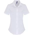 Premier Popline Stretch Blouse shortsleeve