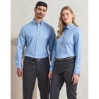 Premier hosszú ujjú női ing Supreme Oxford 135 oxford kék