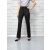 Premier női nadrág Polyester 215 fekete hosszított szárral