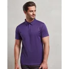 Premier galléros póló Coolchecker 140 lila