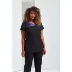 Premier tunika Ivy fekete-lila