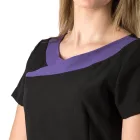 Premier tunika Ivy fekete-lila