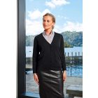 Premier női kötött kardigán Button-Through fekete