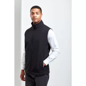 Premier mellény Recycled Softshell 280 fekete