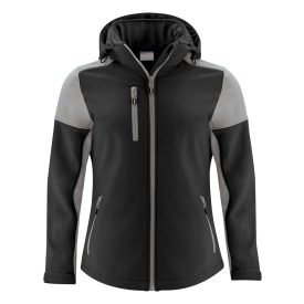Printer női softshell dzseki Prime 280 fekete-antracit