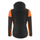 Printer női softshell dzseki Prime 280 fekete-narancssárga