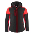Printer női softshell dzseki Prime 280 fekete-piros