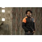 Printer pulóver Prime Polosweater Uniszex 280 fekete-narancssárga