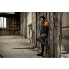 Printer pulóver Prime Polosweater Uniszex 280 fekete-narancssárga