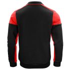 Printer pulóver Prime Polosweater Uniszex 280 fekete-piros