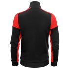 Printer női pulóver Prime Full Zip 280 fekete-piros