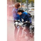 Printer női pulóver Prime Full Zip 280 tengerkék-kobaltkék