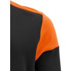 Printer pulóver Prime Hoodie 280 fekete-narancssárga