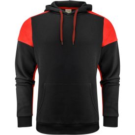 Printer pulóver Prime Hoodie 280 fekete-piros