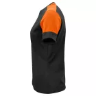 Printer női póló Prime 180 fekete-narancssárga