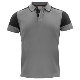 Printer galléros póló Prime  200 antracit-fekete