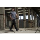 Printer galléros póló Prime  200 antracit-fekete