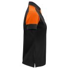 Printer női galléros póló Prime  200 fekete-narancssárga