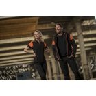 Printer női galléros póló Prime  200 fekete-narancssárga