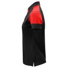 Printer női galléros póló Prime  200 fekete-piros