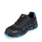 Procera munkavédelmi cipő Lotus S1PS fekete-kék - gyorsfűzővel