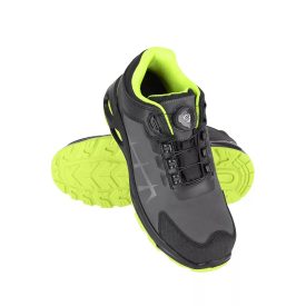   Procera munkavédelmi cipő Nexo S3 L szürke-fekete-sárga - gyorsfűzővel