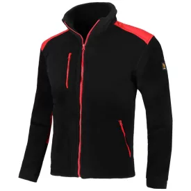 Procera polár pulóver KRT 350 fekete-piros