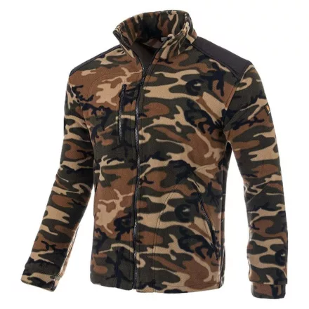 Procera polár pulóver Camo 350 terepszín barna-fekete