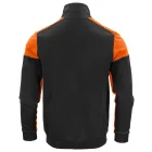 Printer pulóver Prime Full Zip 280 fekete-narancs