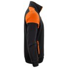 Printer pulóver Prime Full Zip 280 fekete-narancs