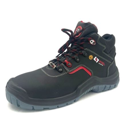 Sako munkavédelmi bakancs Alligator S3 ESD fekete-piros