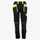 Seven Kings derekas munkásnadrág Solar fekete-sárga