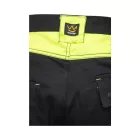 Seven Kings derekas munkásnadrág Solar fekete-sárga