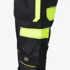 Seven Kings derekas munkásnadrág Solar fekete-sárga