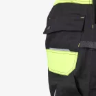 Seven Kings derekas munkásnadrág Solar fekete-sárga