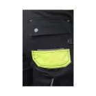 Seven Kings derekas munkásnadrág Solar fekete-sárga