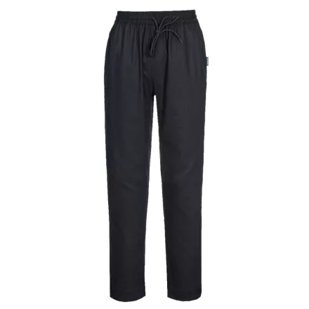 Portwest szakácsnadrág Cotton Mesh Air C076 fekete