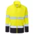 Portwest polár pulóver Essential 250 Hi-Vis sárga-tengerkék