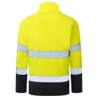 Portwest polár pulóver Essential 250 Hi-Vis sárga-tengerkék