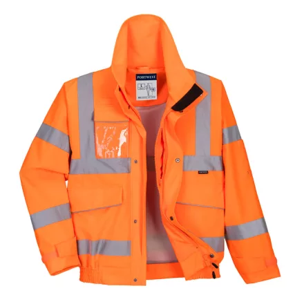 Portwest bomber dzseki Extreme Hi-Vis fluo-narancs