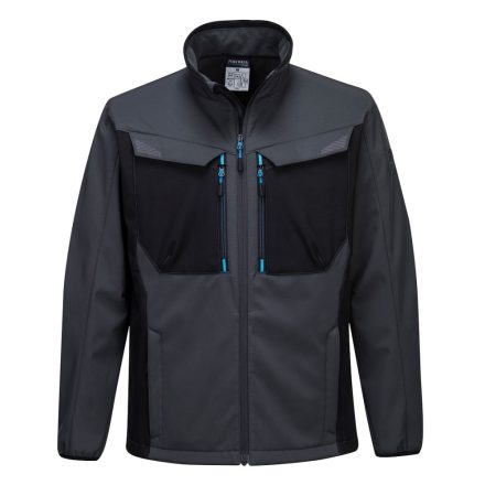 Portwest softshell kabát WX3 310 mole szürke-fekete-kék