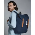 Quadra hátizsák Vintage Laptop tengerkék-barna