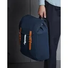 Quadra hátizsák Vintage Laptop tengerkék-barna