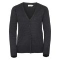 Russell Ladies' Knitted V-Neck Cardigan