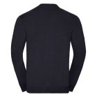 Russell Men's Knitted V-Neck Cardigan