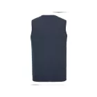 Russell kötött mellény V-Neck tengerkék