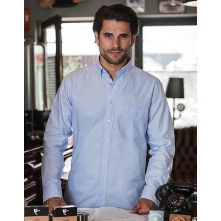 Russell Washed Oxford Shirt LSL