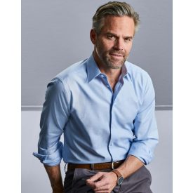 Russell hosszú ujjú ing Oxford Slim 135 világoskék