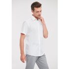 Russell rövid ujjú ing Easy Care Tailored Oxford 130 fehér