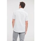 Russell rövid ujjú ing Easy Care Tailored Oxford 130 fehér